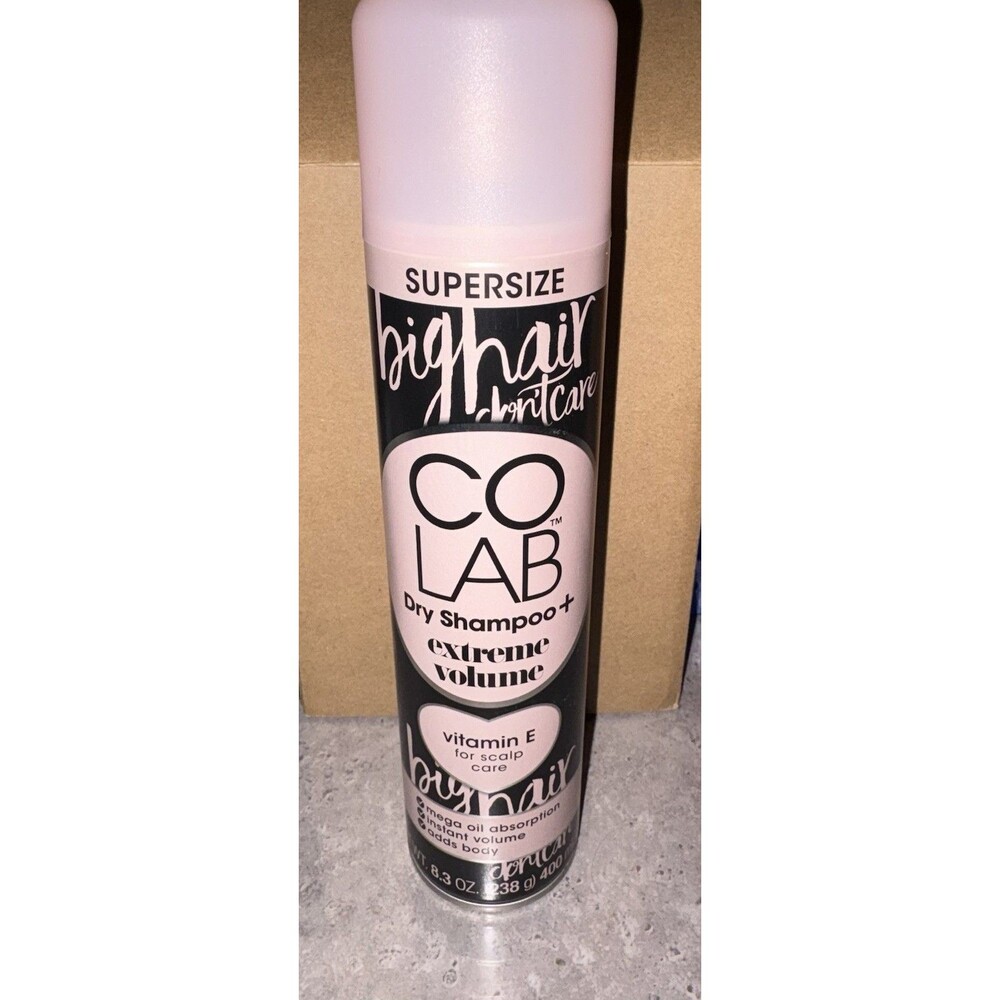 COLAB Dry Shampoo+ Extreme Volume Supersize 8.3 oz Vitamin E Big Hair